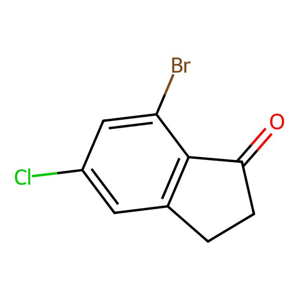 7-Bromo-5-chloro-2,3-dihydro-1H-inden-1-one|CS-0655604|1273651-21-0