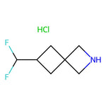 6-(Difluoromethyl)-2-azaspiro[3.3]heptane hydrochloride|CS-0646518|2411265-54-6