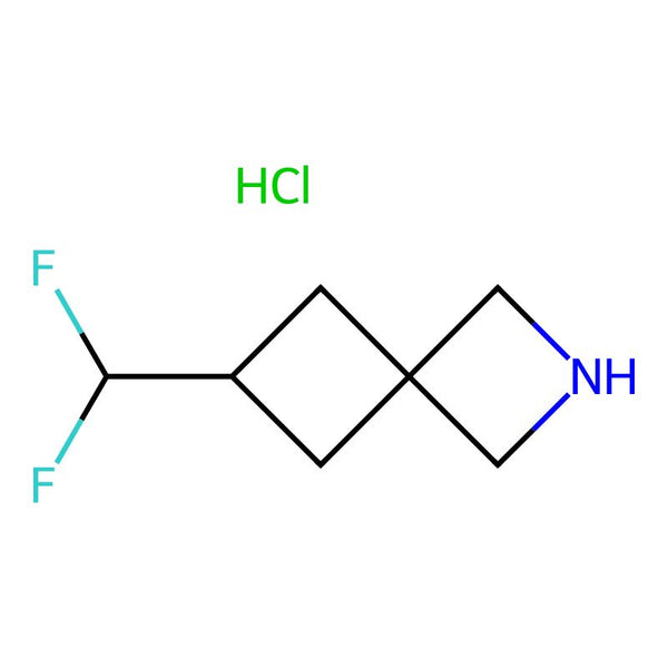 6-(Difluoromethyl)-2-azaspiro[3.3]heptane hydrochloride|CS-0646518|2411265-54-6