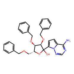 (3r,4r,5r)-2-(4-Aminopyrrolo[2,1-f][1,2,4]triazin-7-yl)-3,4-dibenzyloxy-5-(benzyloxymethyl)tetrahydrofuran-2-ol|CS-0310056|1355049-94-3