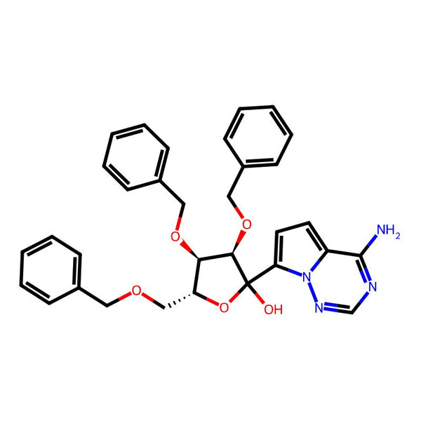 (3r,4r,5r)-2-(4-Aminopyrrolo[2,1-f][1,2,4]triazin-7-yl)-3,4-dibenzyloxy-5-(benzyloxymethyl)tetrahydrofuran-2-ol|CS-0310056|1355049-94-3
