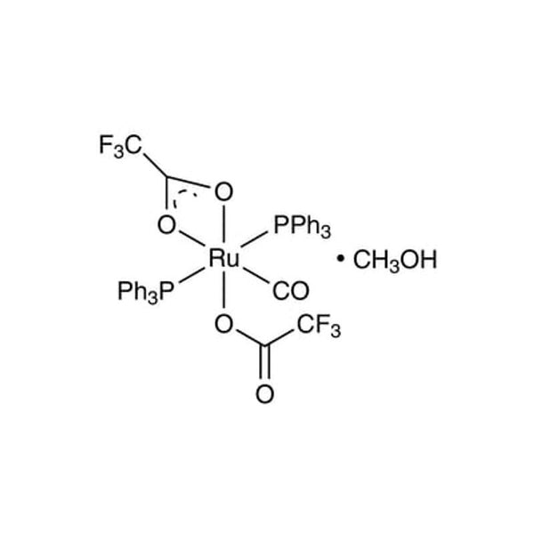 Carbonylbis(trifluoroacetato)bis(triphenylphosphine)ruthenium(II) methanol adduct, min. 98%|44-0090|38596-61-1