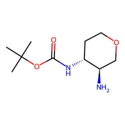 Tert-butyl ((3S,4R)-3-aminotetrahydro-2H-pyran-4-yl)carbamate|CS-0503327|1951459-69-0