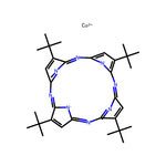Copper, [2,7,12,17-tetrakis(1,1-dimethylethyl)-21H,23H-porphyrazinato(2-)-κN21,κN22,κN23,κN24]-, (SP-4-1)-|CS-0564982|65124-35-8