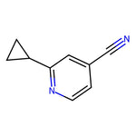 2-Cyclopropylpyridine-4-carbonitrile|CS-0060776|1020747-85-6