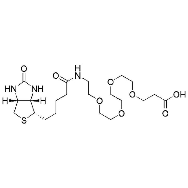 15-[D(+)-Biotinylamino]-4,7,10,13-tetraoxapentadecanoic acid|22701|721431-18-1