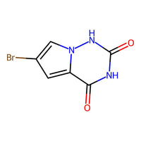 6-Bromopyrrolo[2,1-f][1,2,4]triazine-2,4(1H,3H)-dione|CS-0441975|1201784-90-8