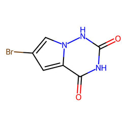 6-Bromopyrrolo[2,1-f][1,2,4]triazine-2,4(1H,3H)-dione|CS-0441975|1201784-90-8