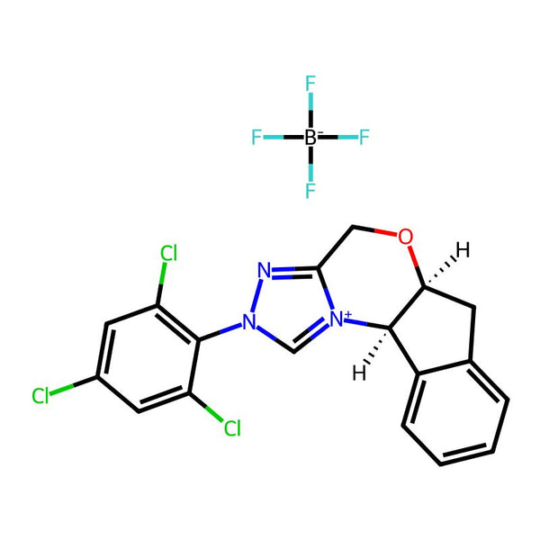 (5aS,10bR)-2-(2,4,6-trichlorophenyl)-5a,10b-dihydro-4H,6H-indeno[2,1-b][1,2,4]triazolo[4,3-d][1,4]oxazin-2-iumtetrafluoroborate|CS-0088309|1214711-48-4