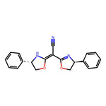 (4S)-(+)-Phenyl-α-[(4S)-phenyloxazolidin-2-ylidene]-2-oxazoline-2-acetonitrile|CS-0040488|150639-33-1