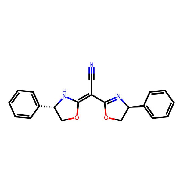 (4S)-(+)-Phenyl-α-[(4S)-phenyloxazolidin-2-ylidene]-2-oxazoline-2-acetonitrile|CS-0040488|150639-33-1