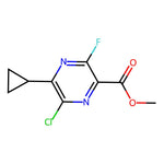 Methyl 6-chloro-5-cyclopropyl-3-fluoropyrazine-2-carboxylate|CS-0649796|2893979-36-5