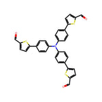 5-[4-[4-(5-Formylthiophen-2-yl)-N-[4-(5-formylthiophen-2-yl)phenyl]anilino]phenyl]thiophene-2-carbaldehyde|CS-0146266|883236-47-3