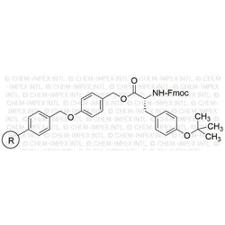 Fmoc-O-tert-butyl-D-tyrosine 4-alkoxybenzyl alcohol resin|04197