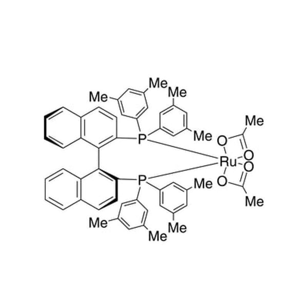 Diacetato{(S)-(-)-2,2'-bis[di(3,5-xylyl)phosphino]-1,1'-binaphthyl}ruthenium(II) Ru(OAc)2[(S)-xylbinap]|44-0165|374067-49-9
