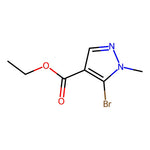 Ethyl 5-bromo-1-methyl-1H-pyrazole-4-carboxylate|CS-0007675|105486-72-4