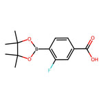 3-Fluoro-4-(4,4,5,5-tetramethyl-1,3,2-dioxaborolan-2-yl)benzoic acid|CS-W000856|1050423-87-4