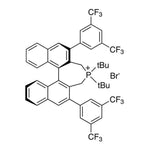 (11bR)-(+)-4,4-Di-t-butyl-2,6-bis[3,5-bis(trifluoromethyl)phenyl]-4,5-dihydro-3H-dinaphtho[2,1-c:1',2'-e]phosphepinium bromide, 99%  R-MARUOKA CAT P-TB|15-1464