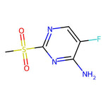 5-Fluoro-2-(methylsulfonyl)pyrimidin-4-amine|CS-0181204|1312324-60-9