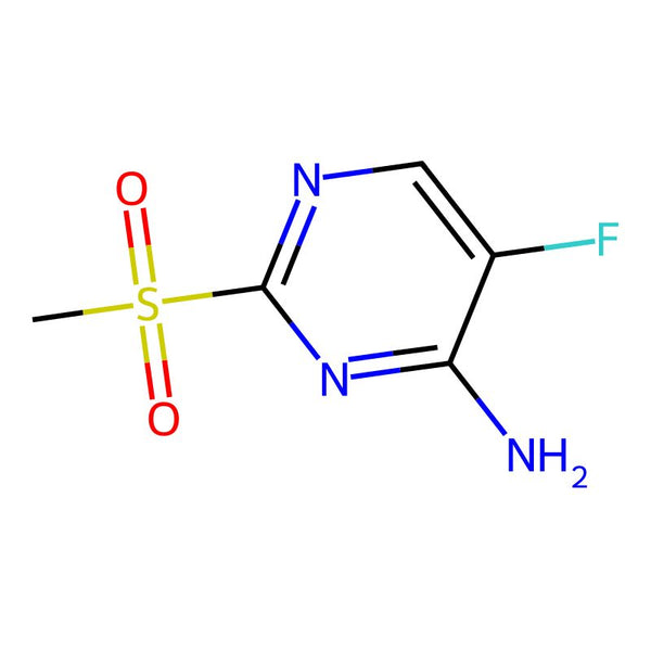5-Fluoro-2-(methylsulfonyl)pyrimidin-4-amine|CS-0181204|1312324-60-9