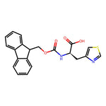 (R)-2-((((9H-Fluoren-9-yl)methoxy)carbonyl)amino)-3-(thiazol-4-yl)propanoic acid|CS-0149838|205528-33-2
