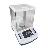 Electronic Analytial Balance, External Calibration, Black Backlight, Weighing Range: 0-200g, Readability: 0.1mg, Pan Size: 85mm, US Plug,110V-220V, 50HZ/60HZ, 1/Case|01-BE2004E1