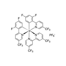 4,4'-Bis(trifluoromethyl)-2,2'-bipyridinebis[3,5-difluoro-2-[5-trifluoromethyl-2-pyridinyl)phenyl] iridium(III) hexafluorophosphate, 98%|77-0360|2030437-90-0