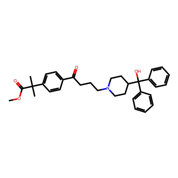 Methyl 2-(4-(4-(4-(hydroxydiphenylmethyl)piperidin-1-yl)butanoyl)phenyl)-2-methylpropanoate|CS-0154635|154477-55-1