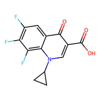 1-Cyclopropyl-6,7,8-trifluoro-4-oxoquinoline-3-carboxylic acid|CS-0036600|94695-52-0
