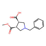 cis-1-Benzyl-4-methoxycarbonyl-pyrrolidine-3-carboxylic acid|CS-0183721|165036-59-9