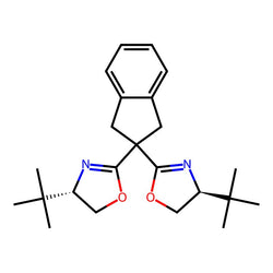 (4S,4'S)-2,2'-(1,3-Dihydro-2H-inden-2-ylidene)bis[4,5-dihydro-4-tert-butyloxazole]|CS-0103989|2757082-06-5