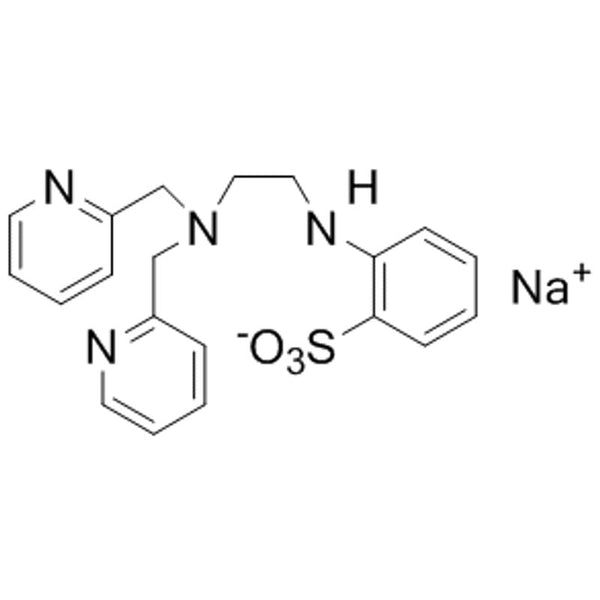 2-{[Bis(2-pyridinylmethyl)amino]ethylamino}benzenesulfonic acid hydrate sodium salt ZX1|07-0350