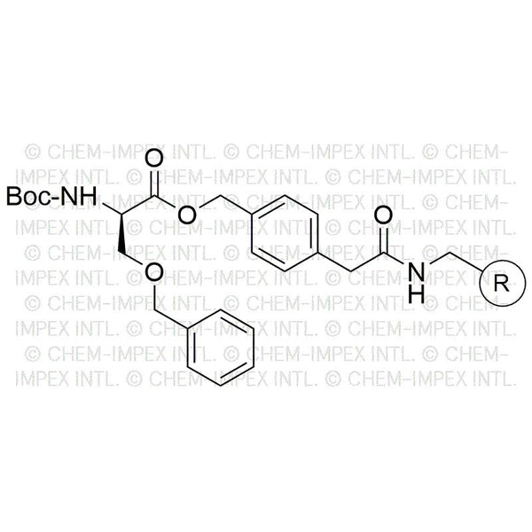 Boc-O-benzyl-D-serine 4-oxymethylphenylacetamidomethyl resin|02507
