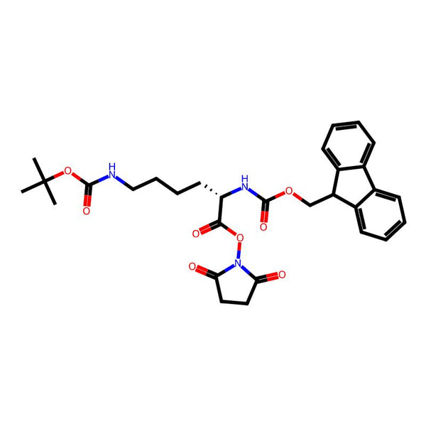 2,5-Dioxopyrrolidin-1-yl N2-(((9H-fluoren-9-yl)methoxy)carbonyl)-N6-(tert-butoxycarbonyl)-L-lysinate|CS-0146141|132307-50-7