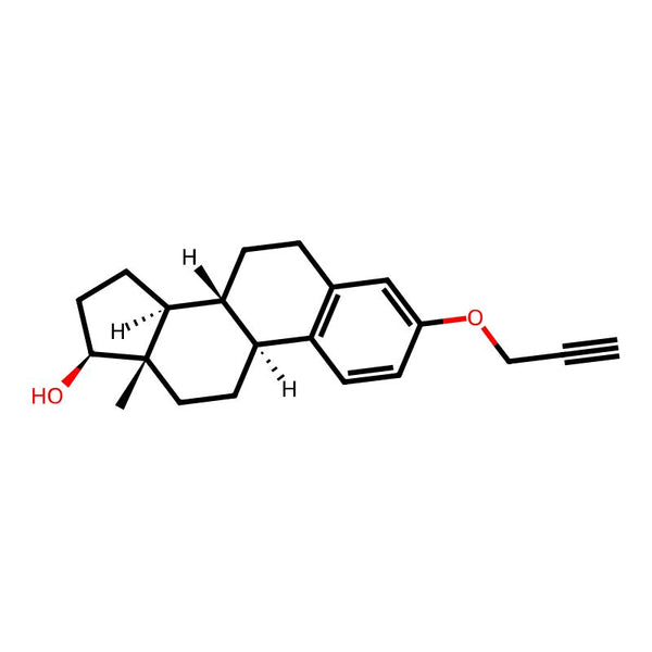 (8R,9S,13S,14S,17S)-13-Methyl-3-(prop-2-yn-1-yloxy)-7,8,9,11,12,13,14,15,16,17-decahydro-6H-cyclopenta[a]phenanthren-17-ol|CS-1298783|28151-61-3