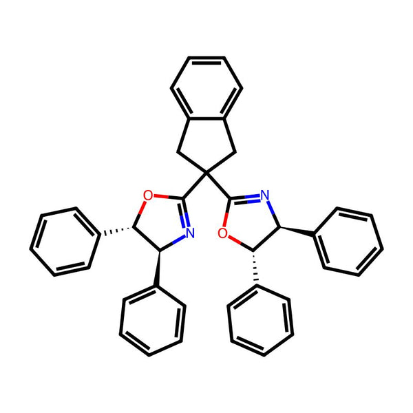 (4S,4'S,5S,5'S)-2,2'-(2,3-Dihydro-1H-indene-2,2-diyl)bis(4,5-diphenyl-4,5-dihydrooxazole)|CS-0610822|2757083-45-5
