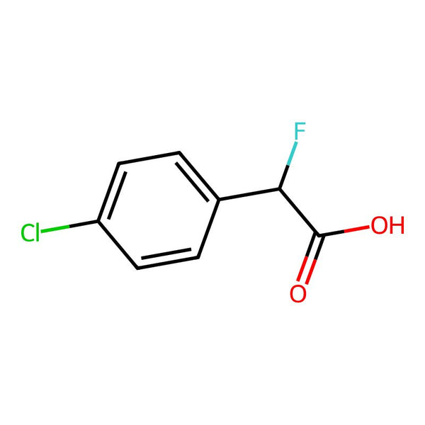 2-(4-Chlorophenyl)-2-fluoroacetic acid|CS-0104537|74590-69-5