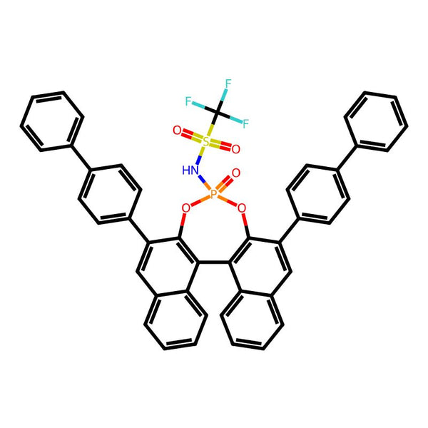 N-[(11bR)-2,6-Bis([1,1'-biphenyl]-4-yl)-4-oxidodinaphtho[2,1-d:1',2'-f][1,3,2]dioxaphosphepin-4-yl]-1,1,1-trifluoromethanesulfonamide|CS-0092884|1071853-94-5