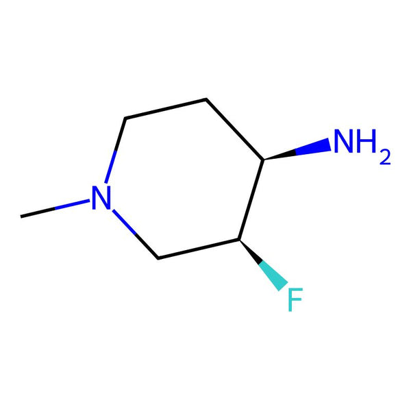 (3S,4R)-3-Fluoro-1-methylpiperidin-4-amine|CS-0884520|1350629-55-8
