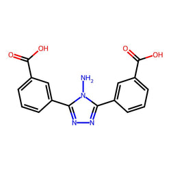 3,3'-(4-Amino-4H-1,2,4-triazole-3,5-diyl)dibenzoic acid|CS-0110546|923057-85-6