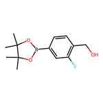 (2-Fluoro-4-(4,4,5,5-tetramethyl-1,3,2-dioxaborolan-2-yl)phenyl)methanol|CS-0097682|1082066-29-2