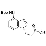 3-(4-tert-Butoxycarbonylamino-indol-1-yl)propionic acid|24323|885266-65-9