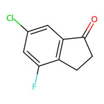 6-Chloro-4-fluoro-2,3-dihydro-1H-inden-1-one|CS-0043053|174603-49-7