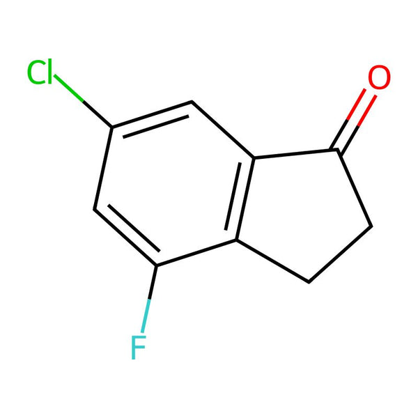 6-Chloro-4-fluoro-2,3-dihydro-1H-inden-1-one|CS-0043053|174603-49-7