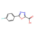 5-(4-Fluorophenyl)-1,3,4-oxadiazole-2-carboxylic acid|CS-0290860|944898-08-2