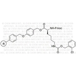 Na-Fmoc-Ne-2-chloro-Z-L-lysine 4-alkoxybenzyl alcohol resin|04188