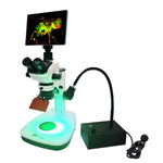 MICROSCOPE FLUORESCENCE ADAPTER,Flexible gooseneck lamp base with control circuit/1 unit with UV light ( 120-240VAC, 50/60Hz), a set of DK-3000 microscope adapters(Including: φ67mm microscope adapter|DK-3001UV
