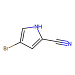4-Bromo-1H-pyrrole-2-carbonitrile|CS-0063849|1221435-18-2