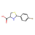 2-(4-Bromophenyl)thiazolidine-4-carboxylic acid|CS-0268105|69570-83-8