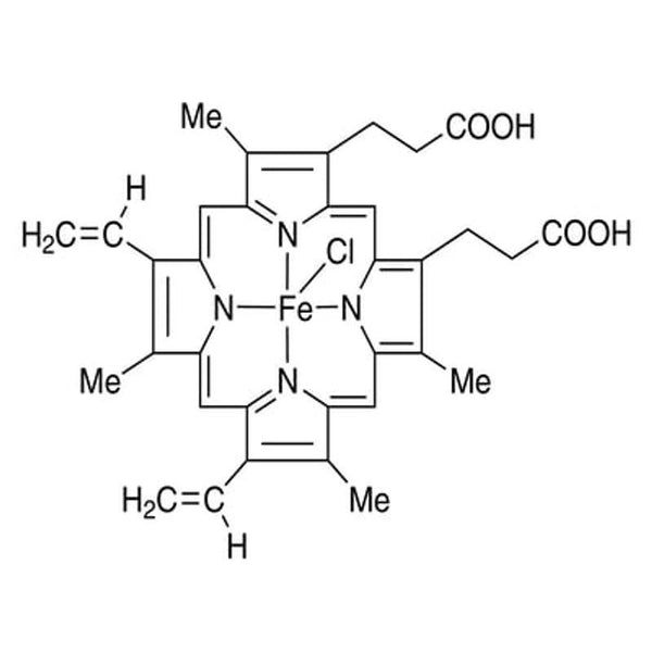Hemin (Ferriprotoporphyrin IX chloride), min. 95%|26-1480|16009-13-5